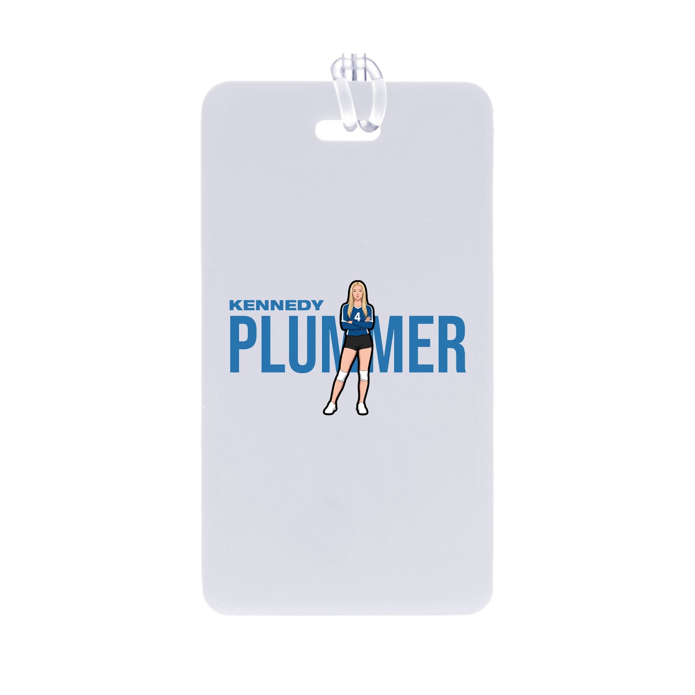 Bag Tag — Player Name in Classic
