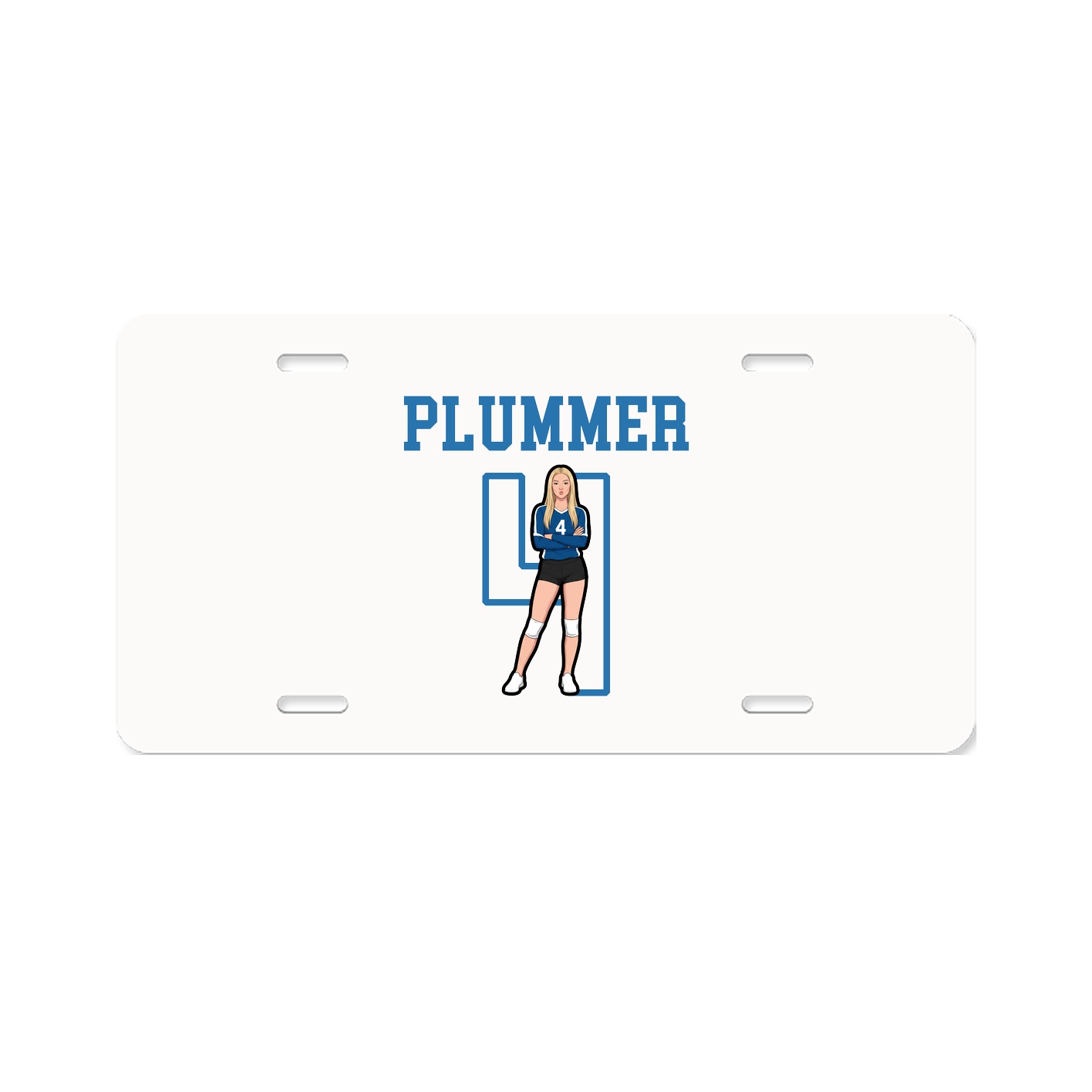 License Plate — Shirsey in Classic
