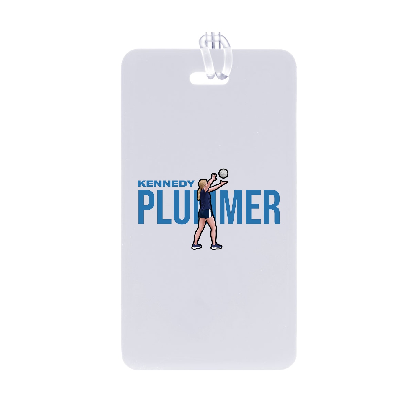 Bag Tag — Player Name in Classic