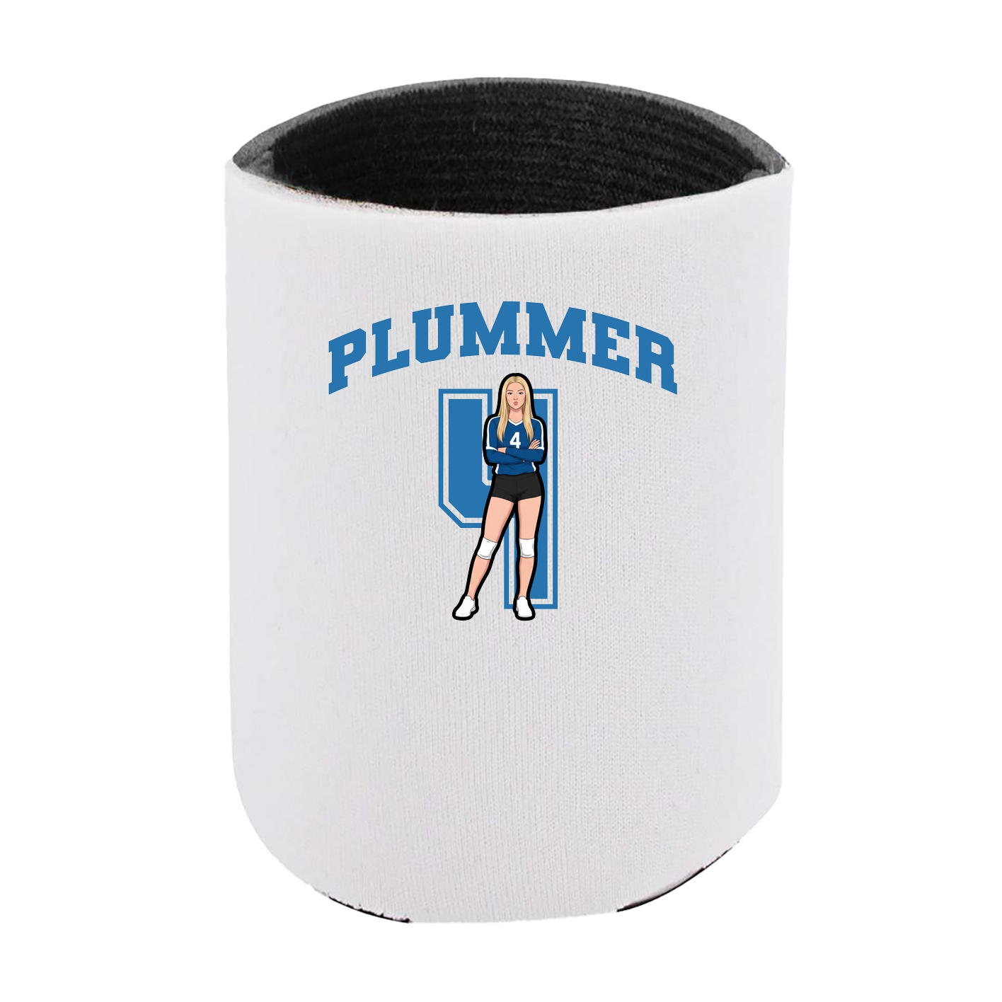Can Holder — Number in White