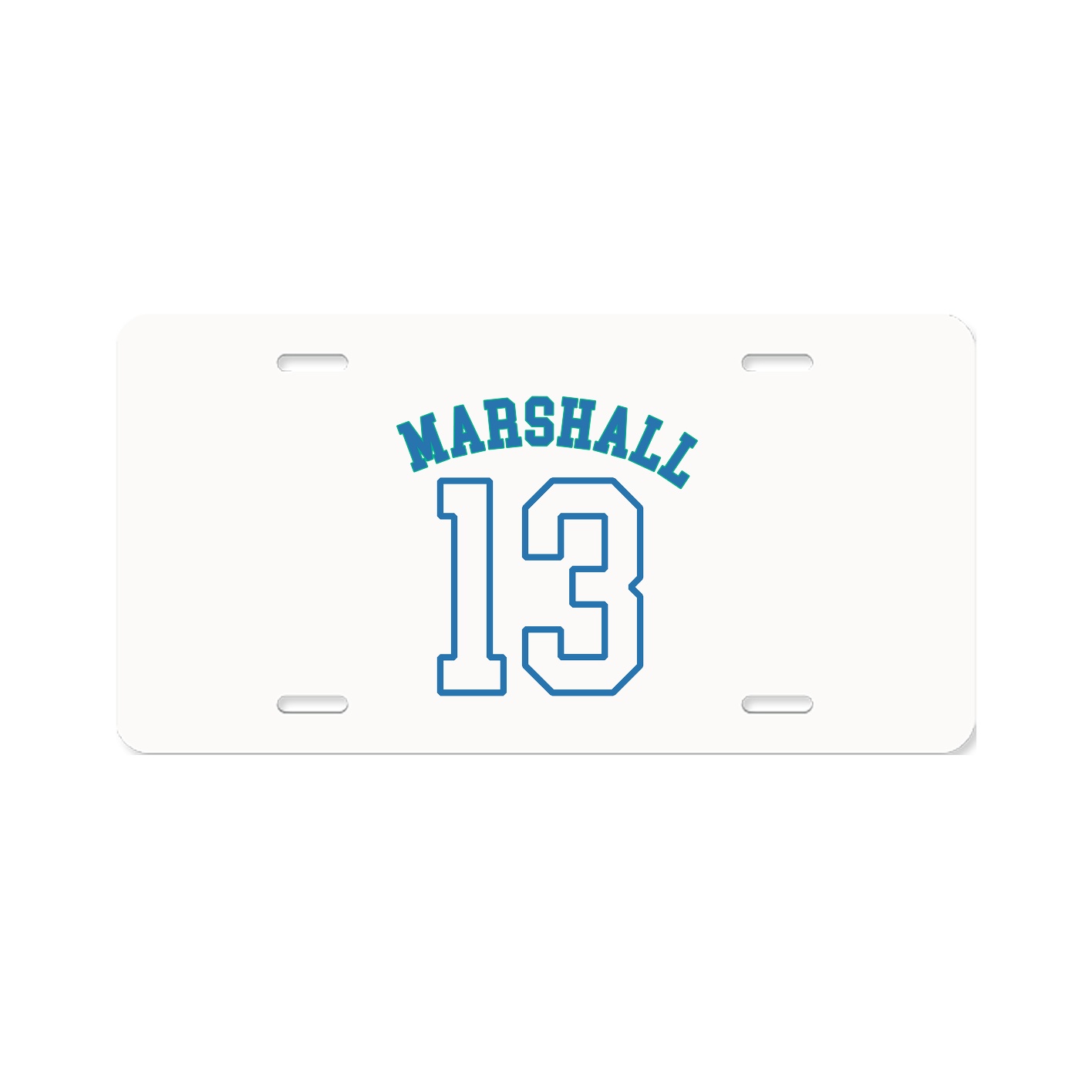 License Plate — Shirsey Arch in Classic