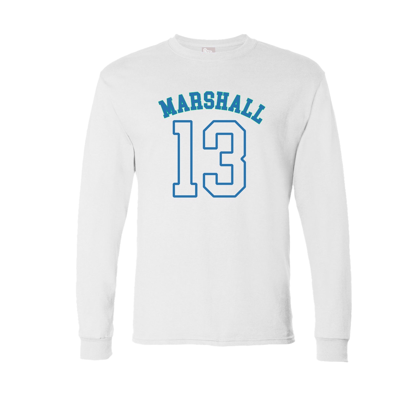 Long Sleeve Tee — Shirsey Arch in White