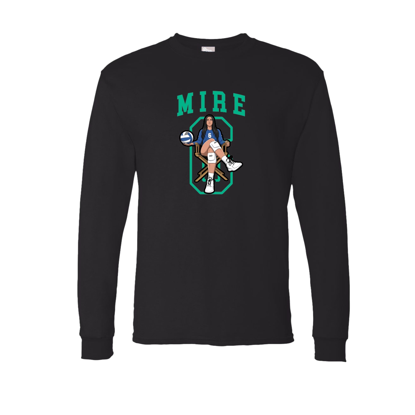 Long Sleeve Tee — Shirsey in Black