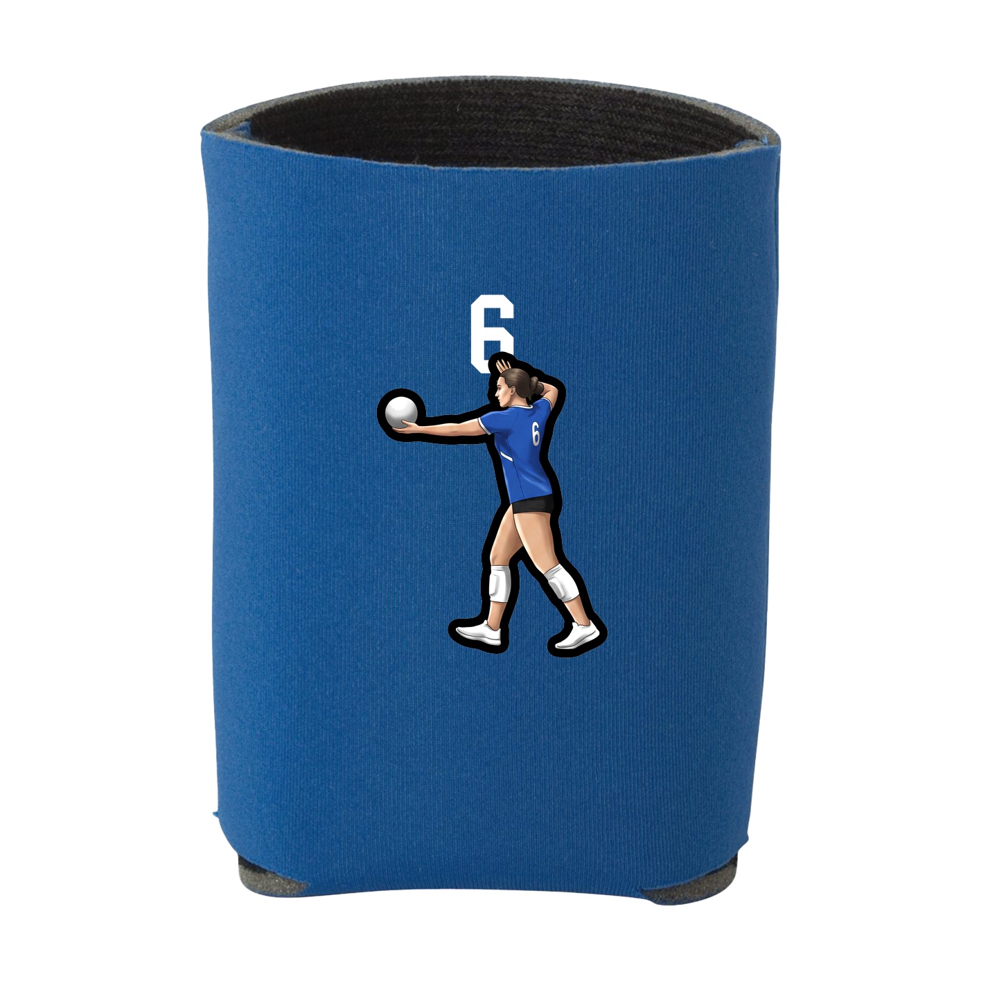 Can Holder — Number Top in Royal