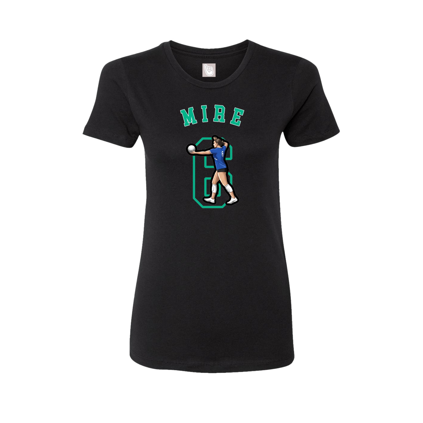 Womens Tee — Shirsey Arch in Black