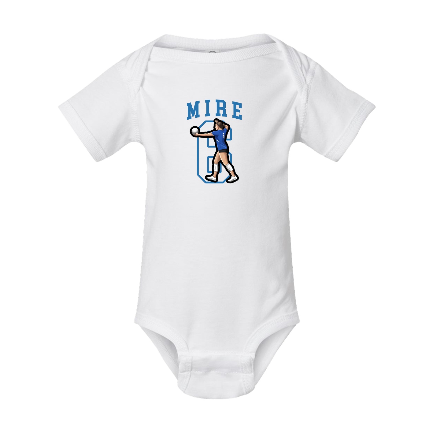 Baby Onesie — Shirsey in White