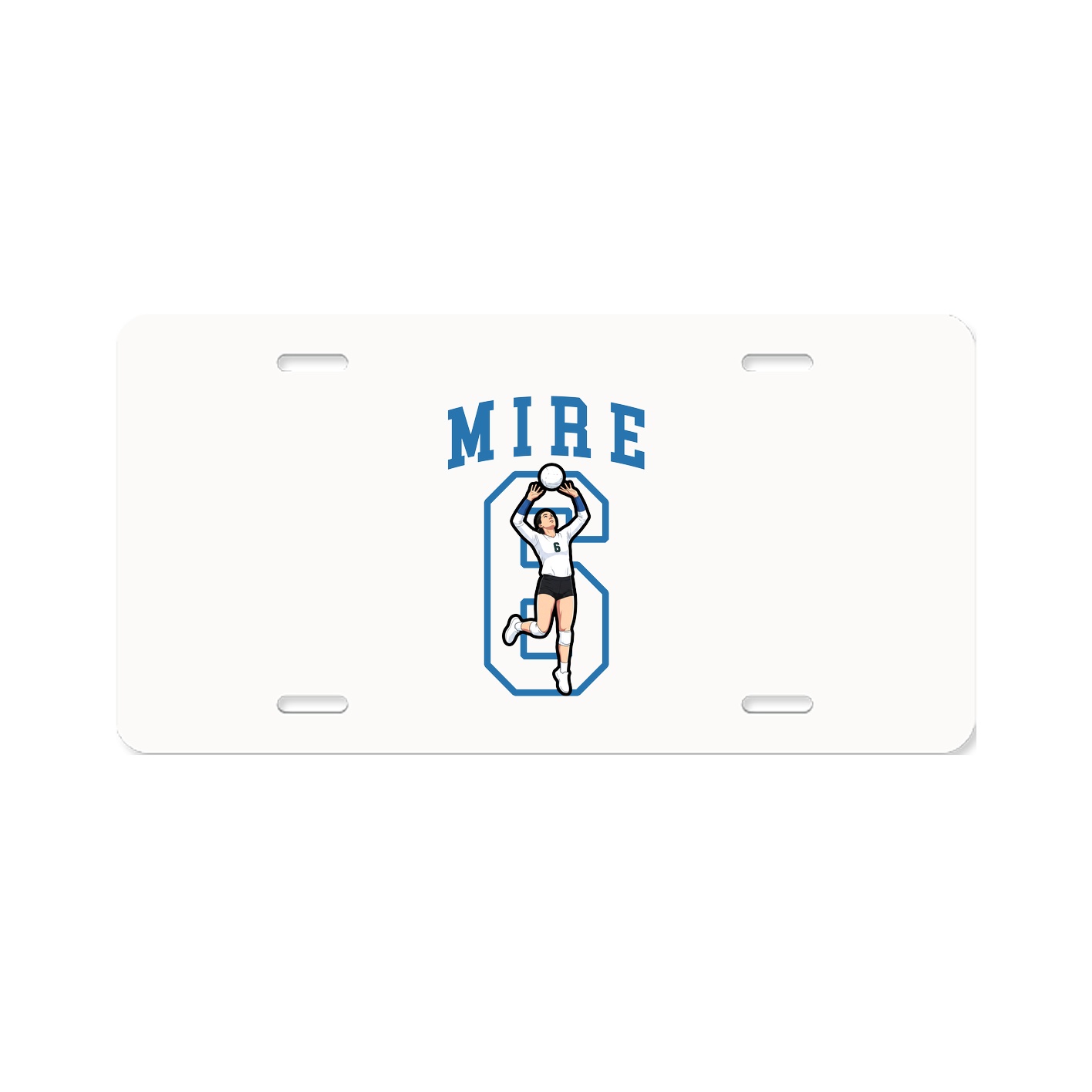 License Plate — Shirsey in Classic