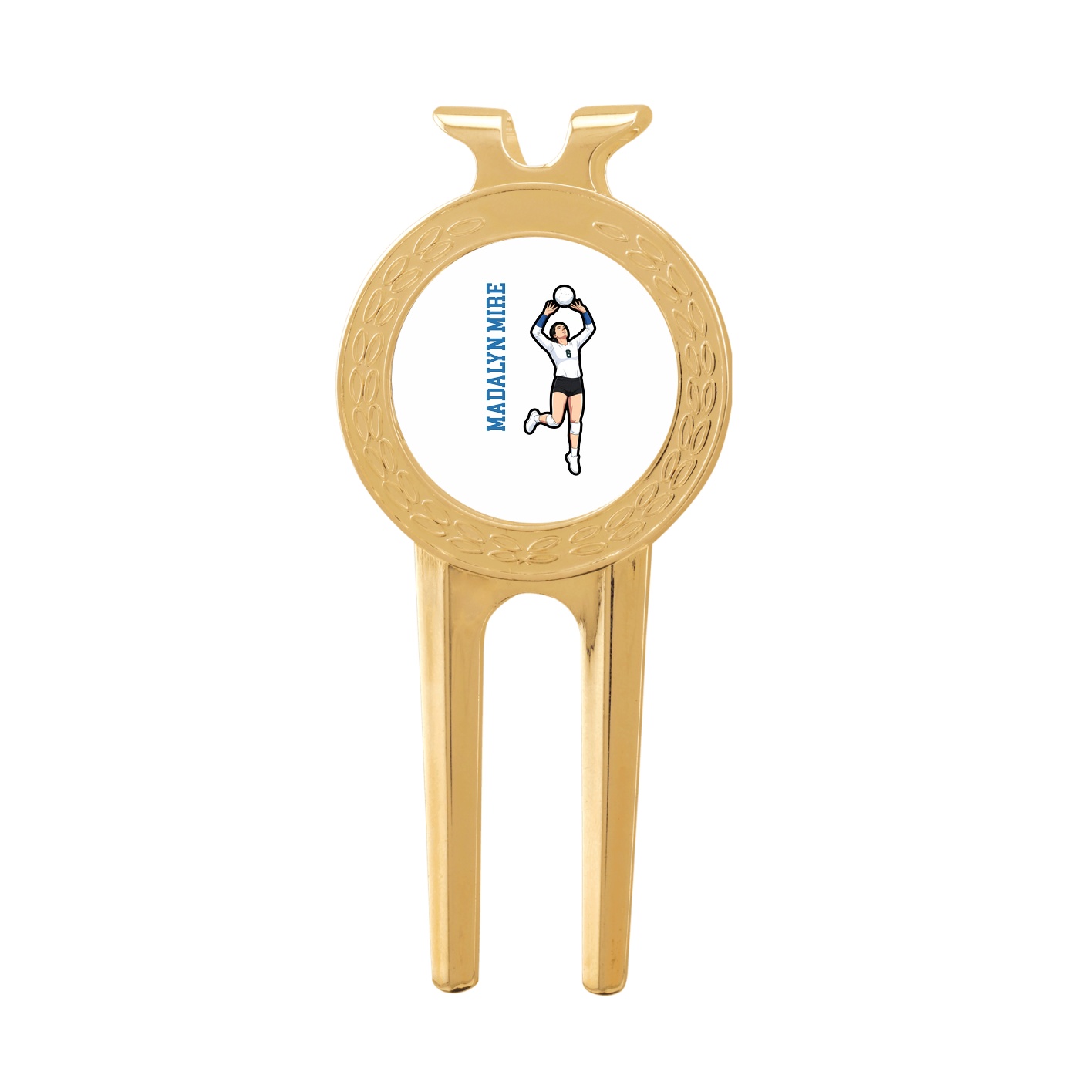 Divot Tool with Ball Marker — Name Vertical in Classic