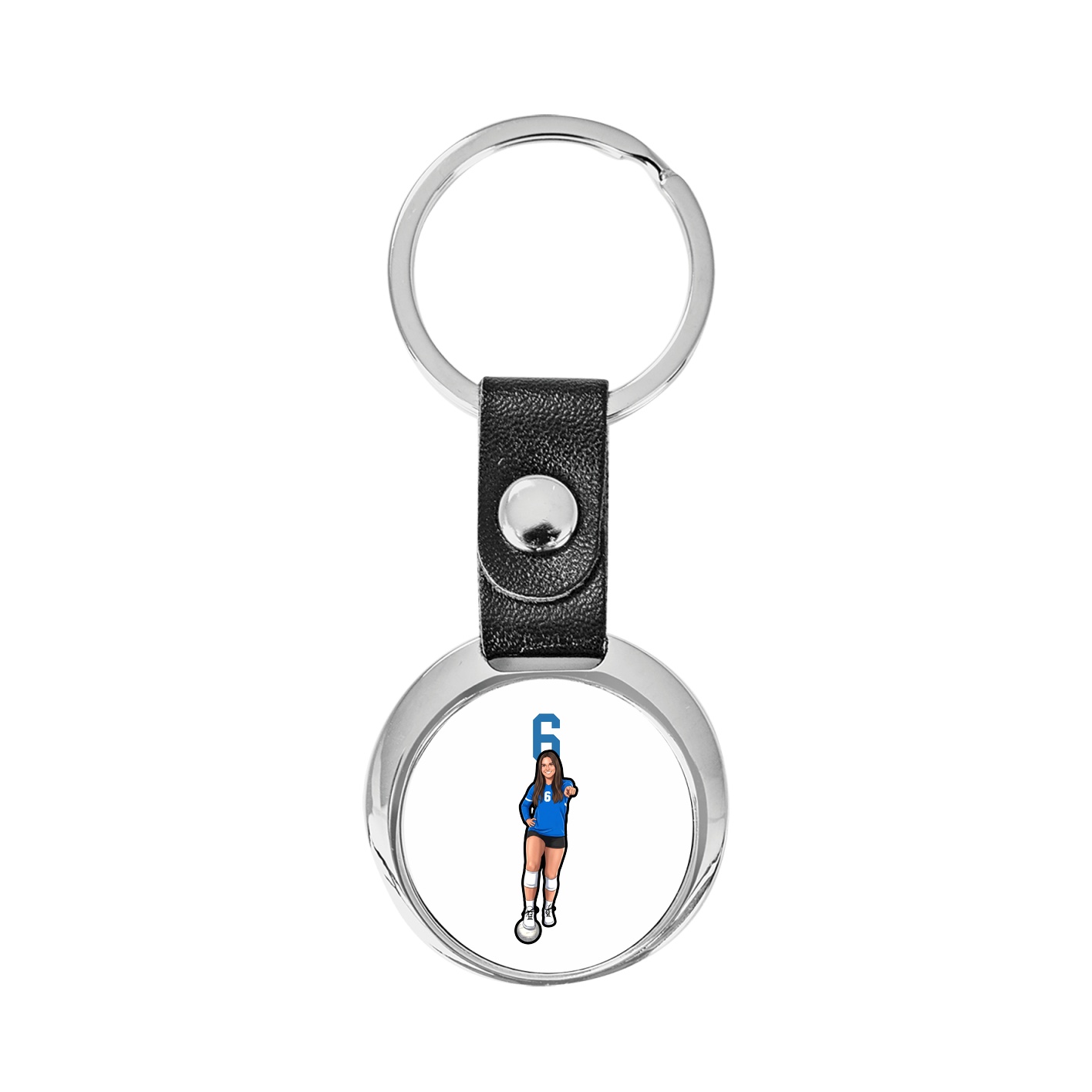 Key Chain — Number Top in Classic