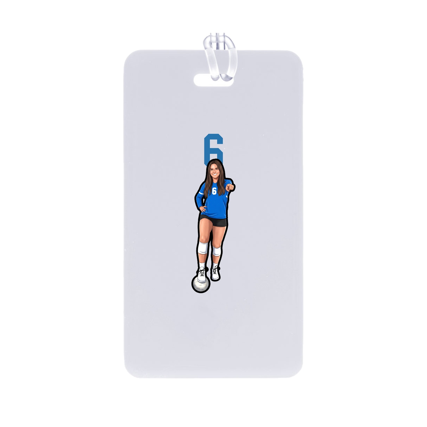 Bag Tag — Number Top in Classic