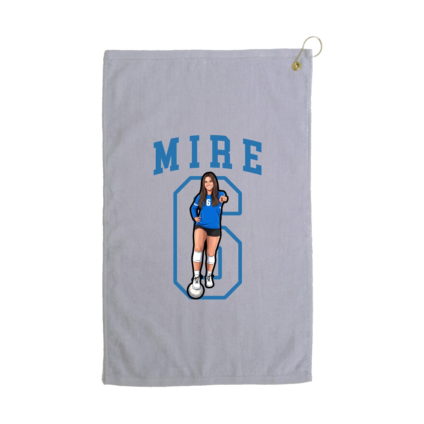 Golf Towel — Shirsey in Grey