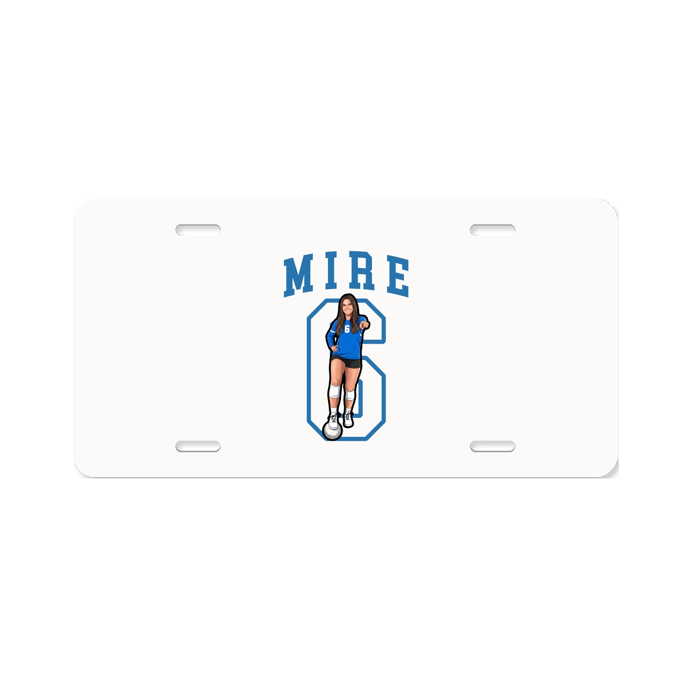 License Plate — Shirsey in Classic