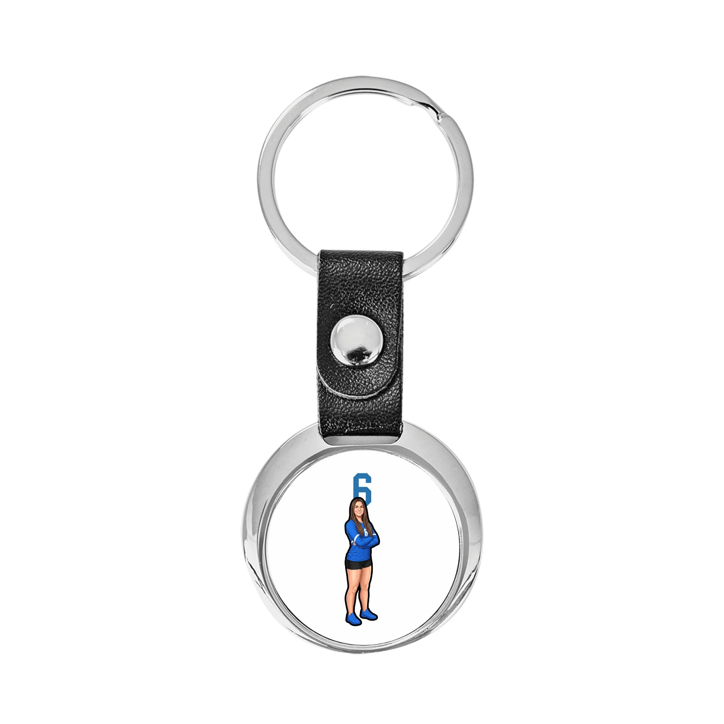 Key Chain — Number Top in Classic
