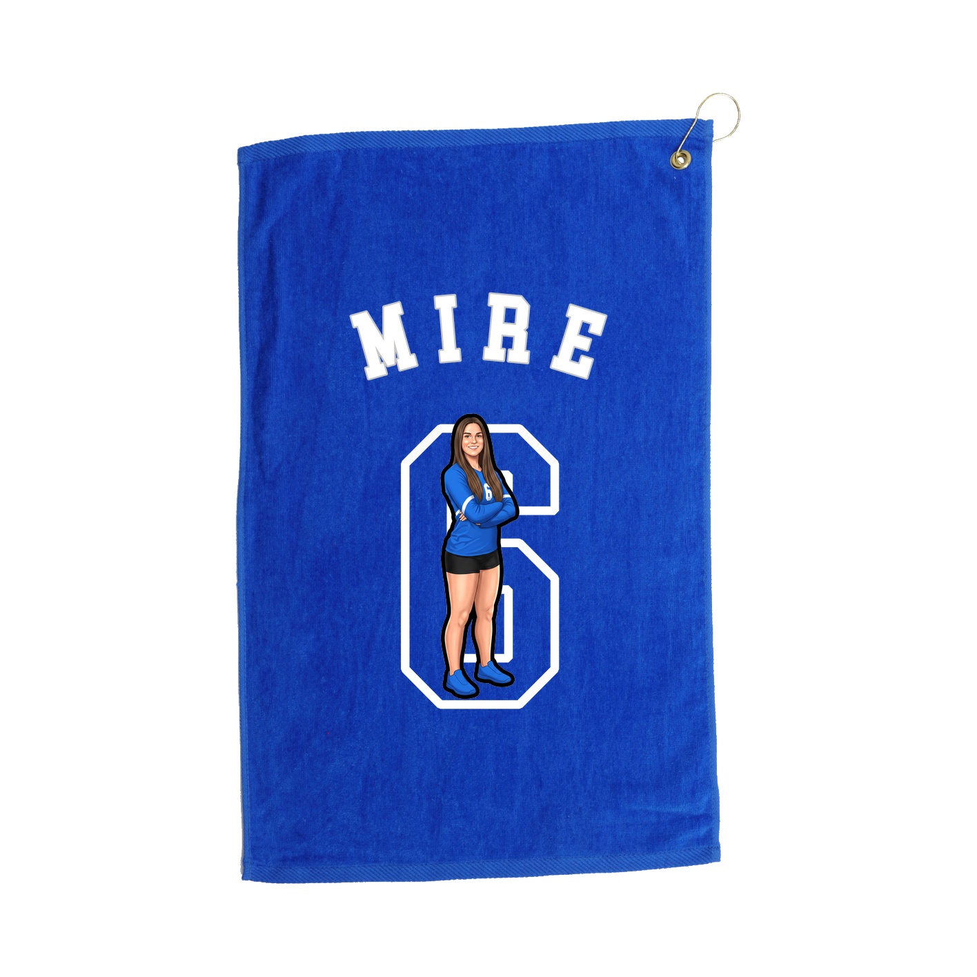 Terry Velour Golf Towel