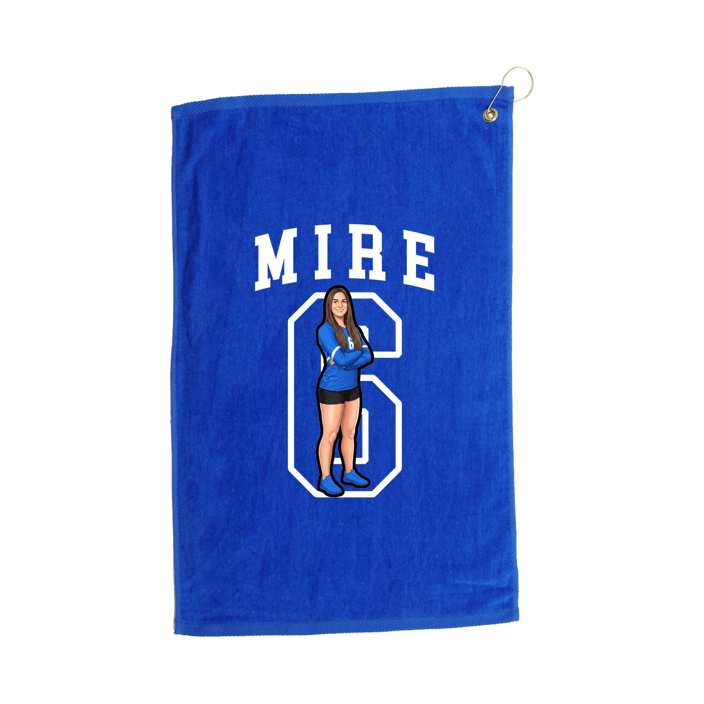 Golf Towel — Shirsey in Royal