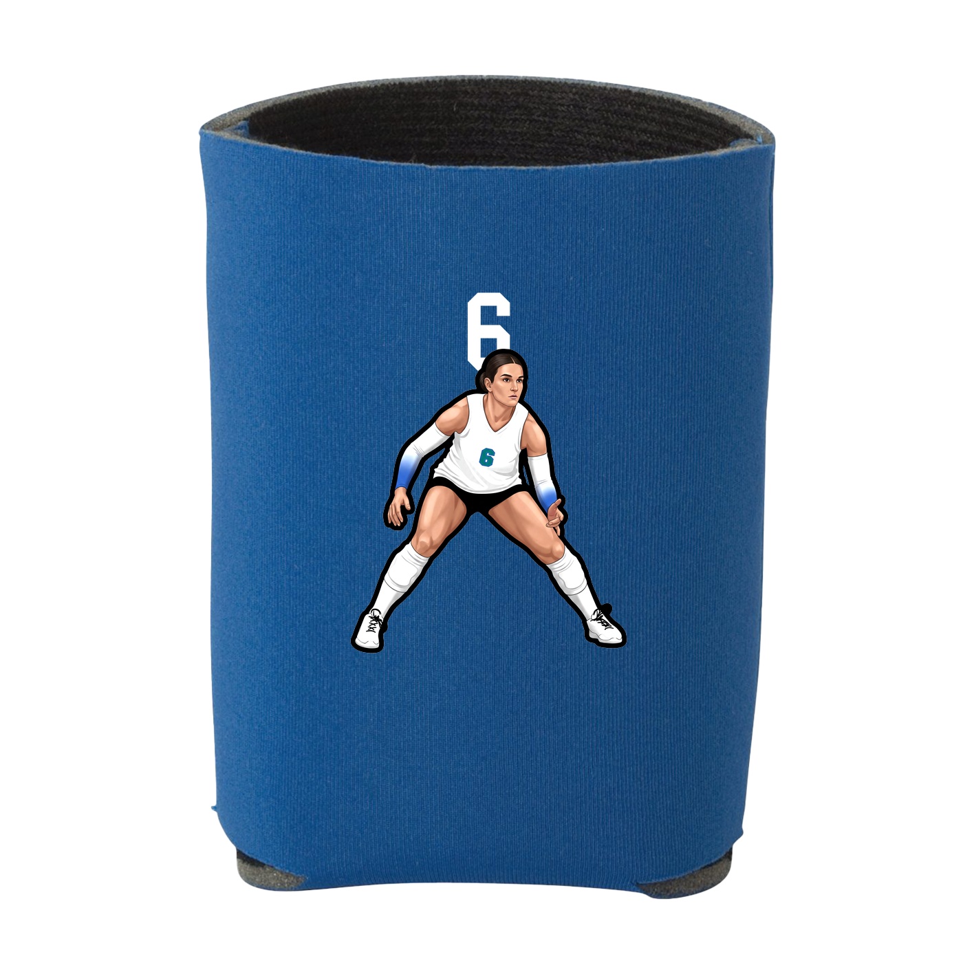 Can Holder — Number Top in Royal