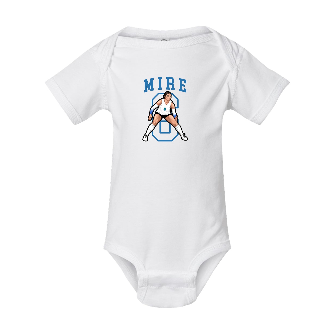 Baby Onesie — Shirsey in White
