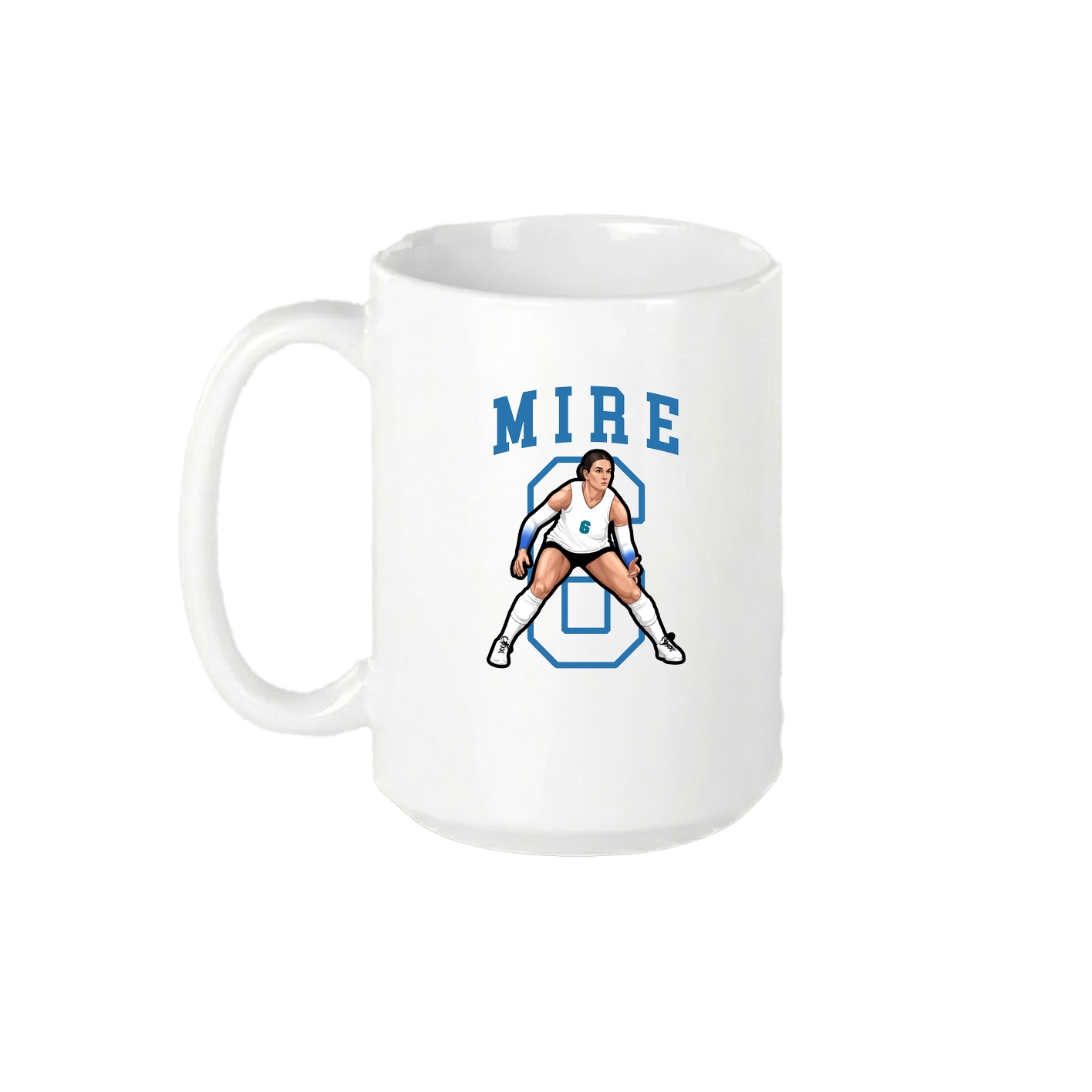 15oz Coffee Mug — Shirsey in White