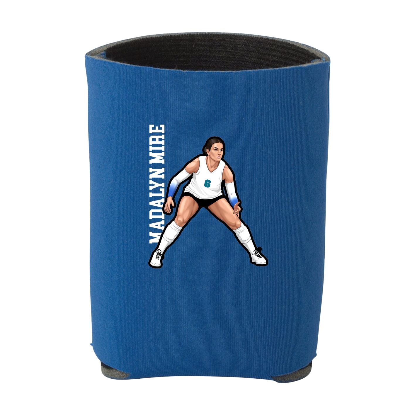 Can Holder — Name Vertical in Royal