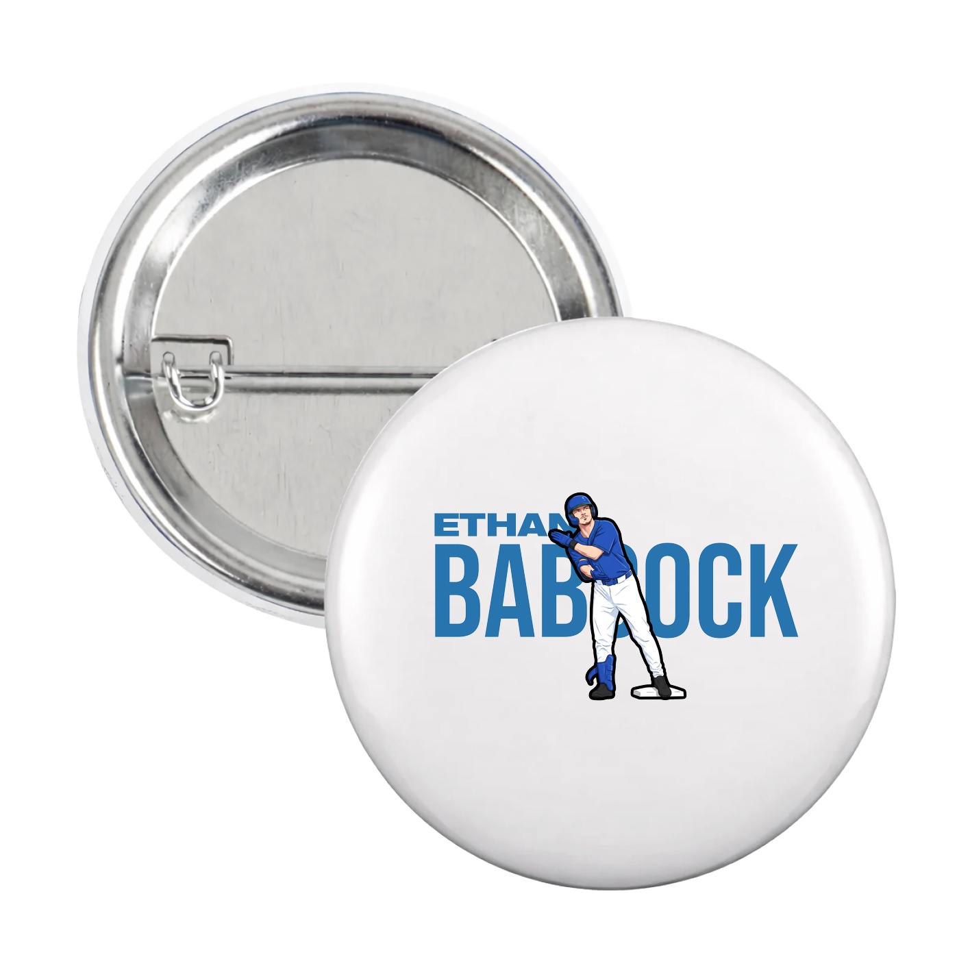 Game Day Button — Player Name in White