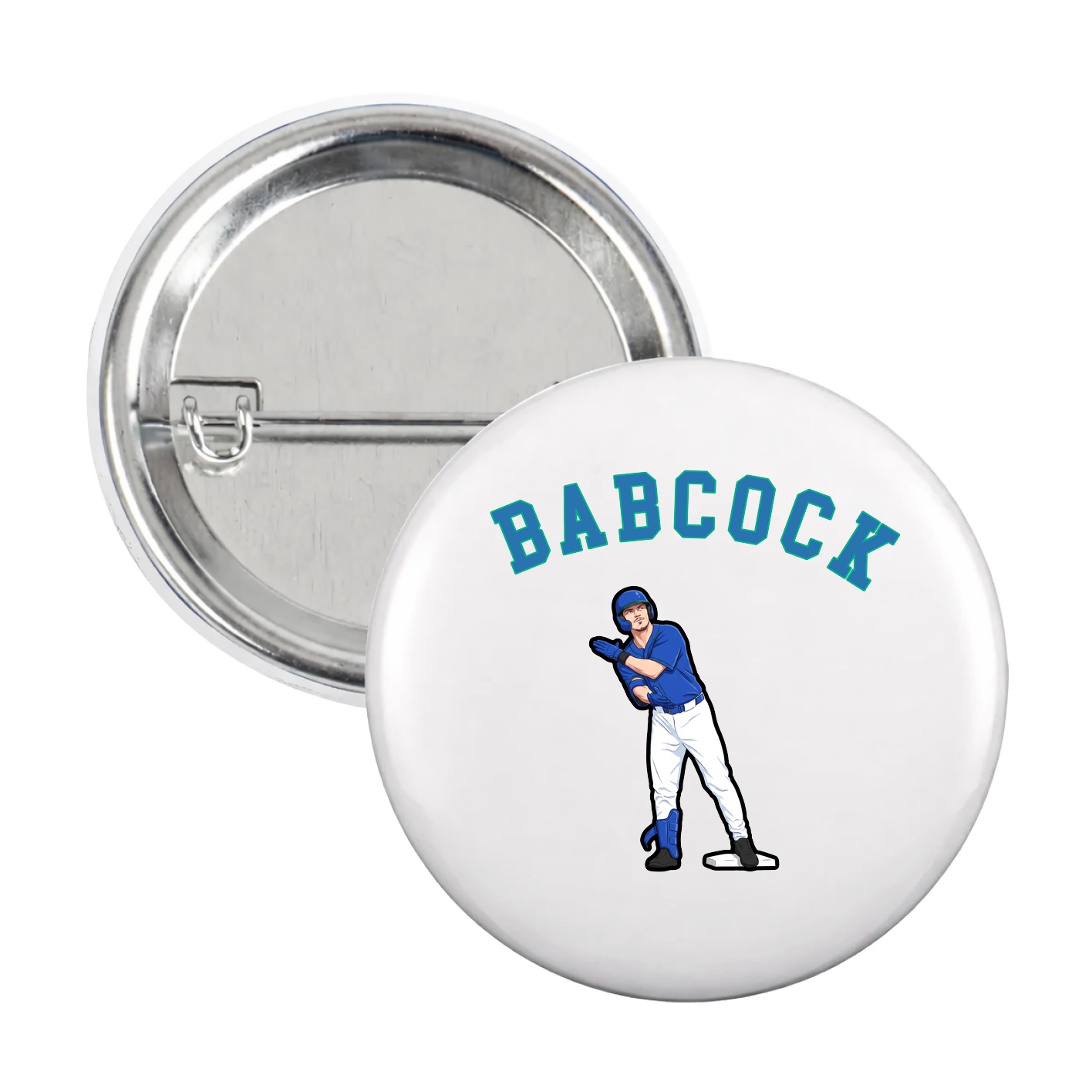 Game Day Button — Shirsey Arch in White