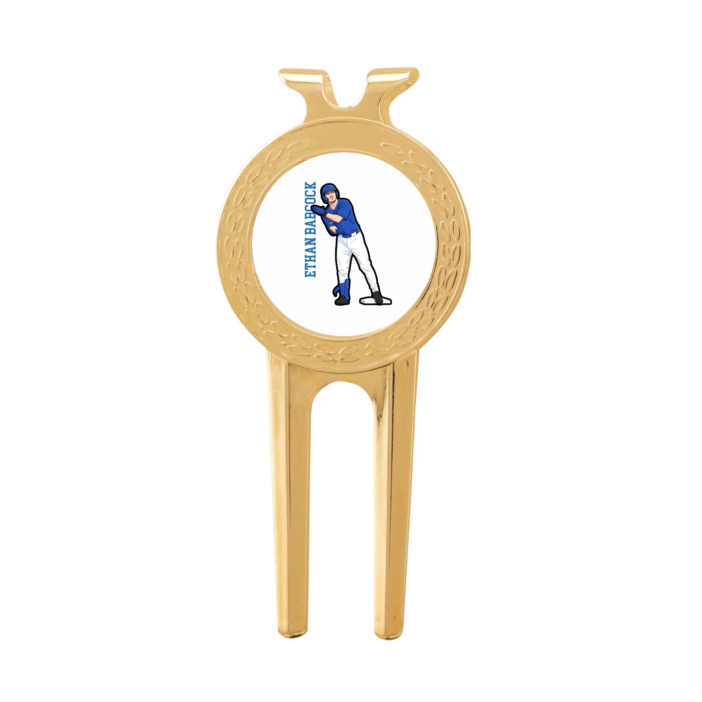 Divot Tool with Ball Marker — Name Vertical in Classic