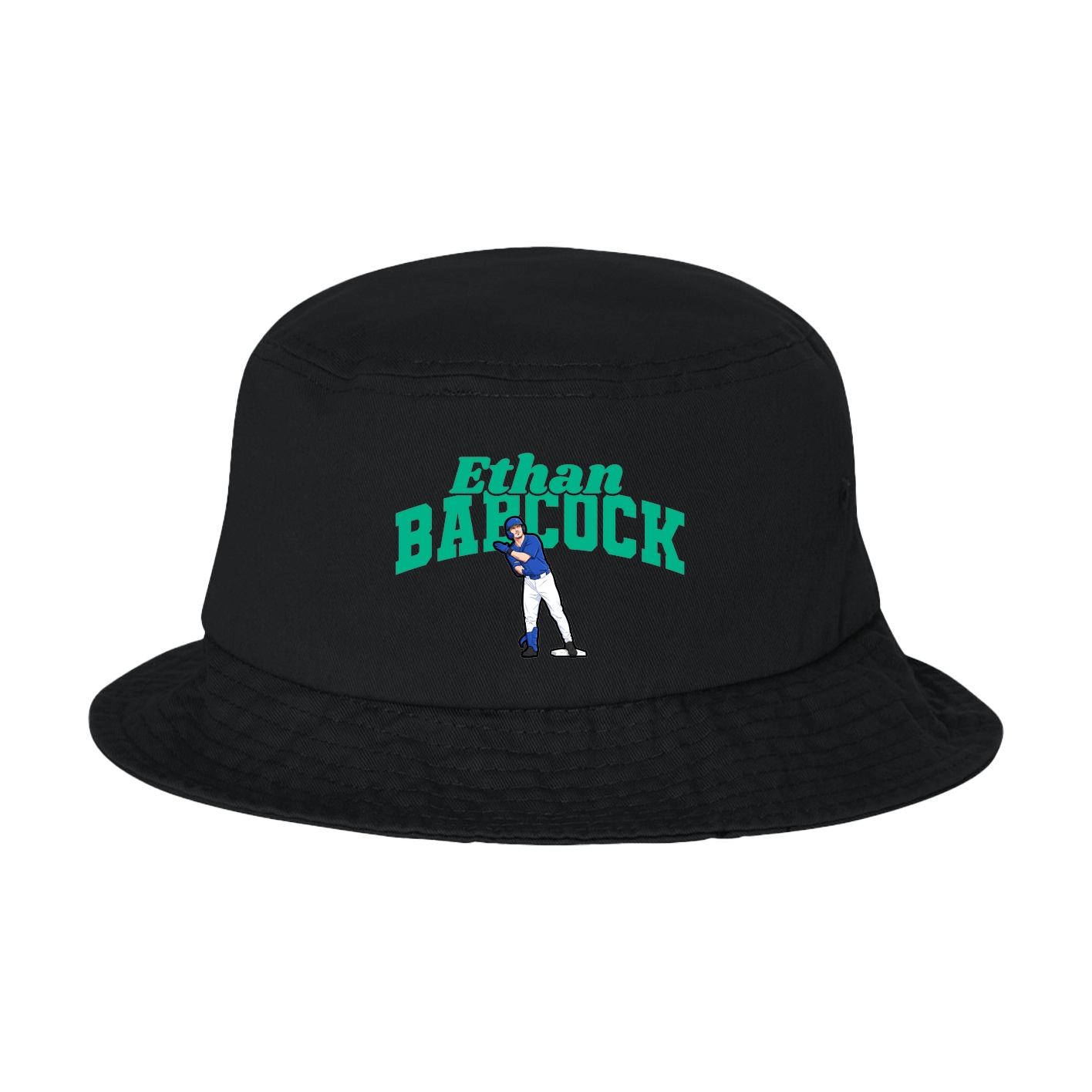Bucket Cap — Signature Arch in Black