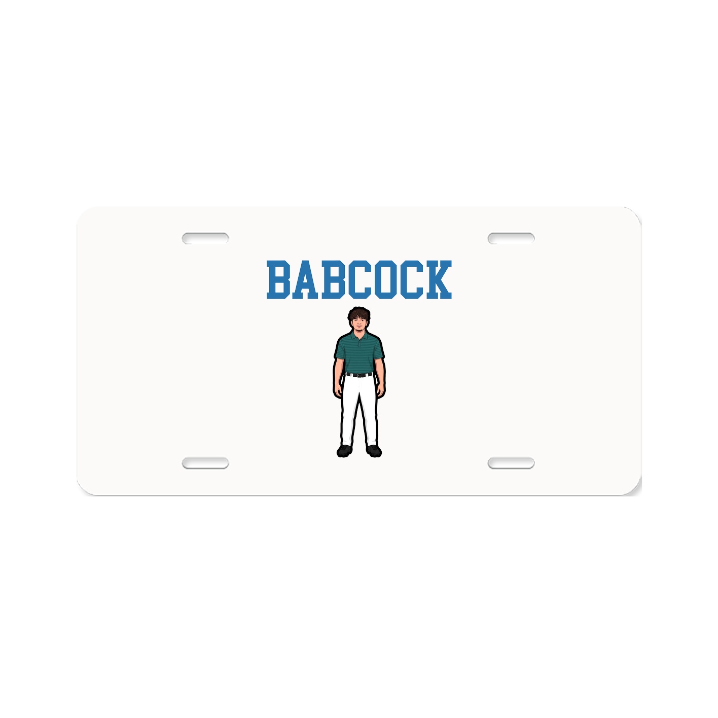 License Plate — Shirsey in Classic