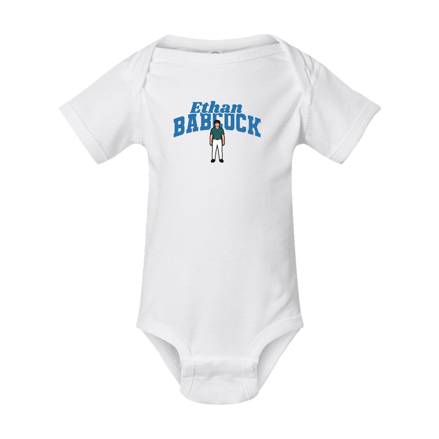 Baby Onesie — Signature Arch in White