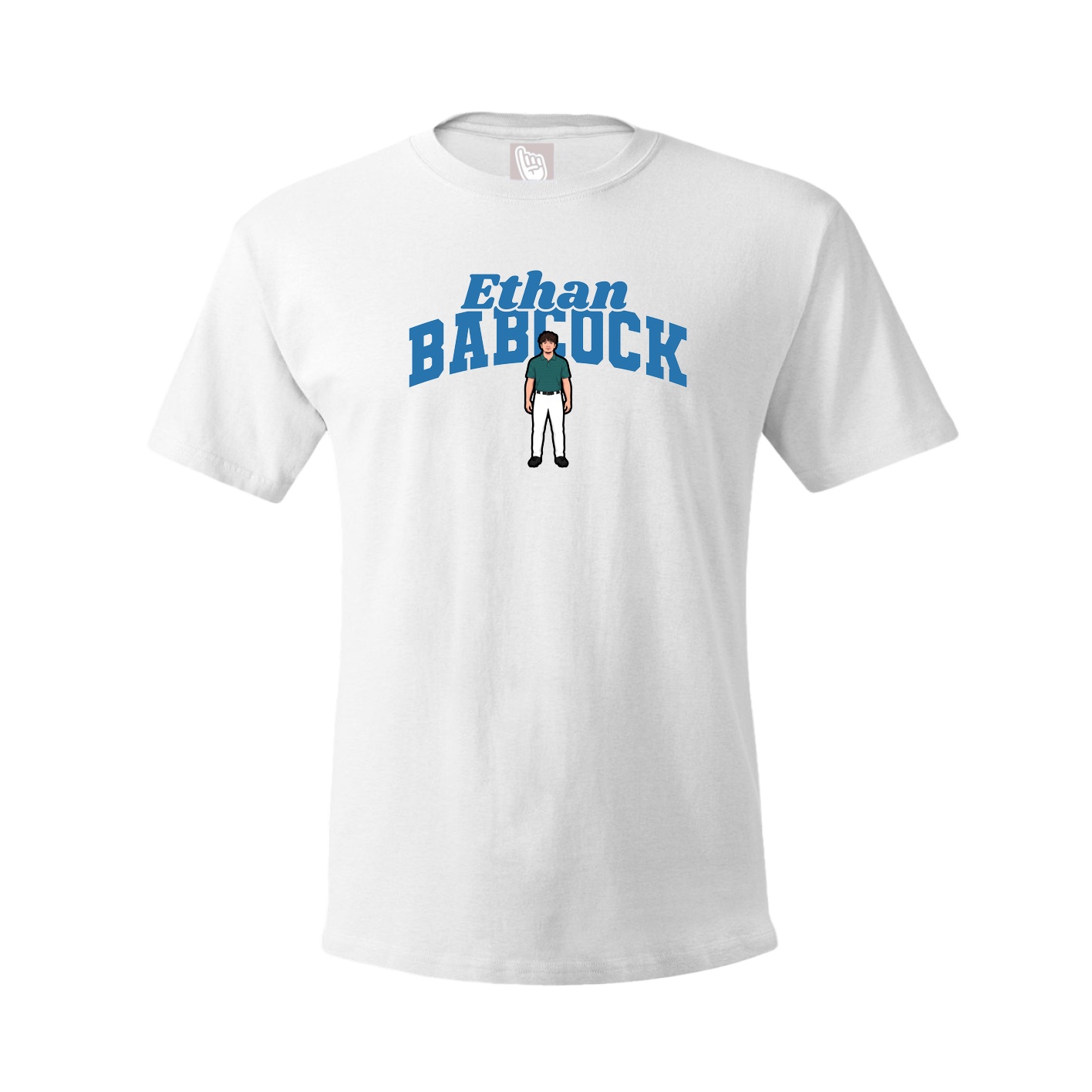 Youth Tee — Signature Arch in White