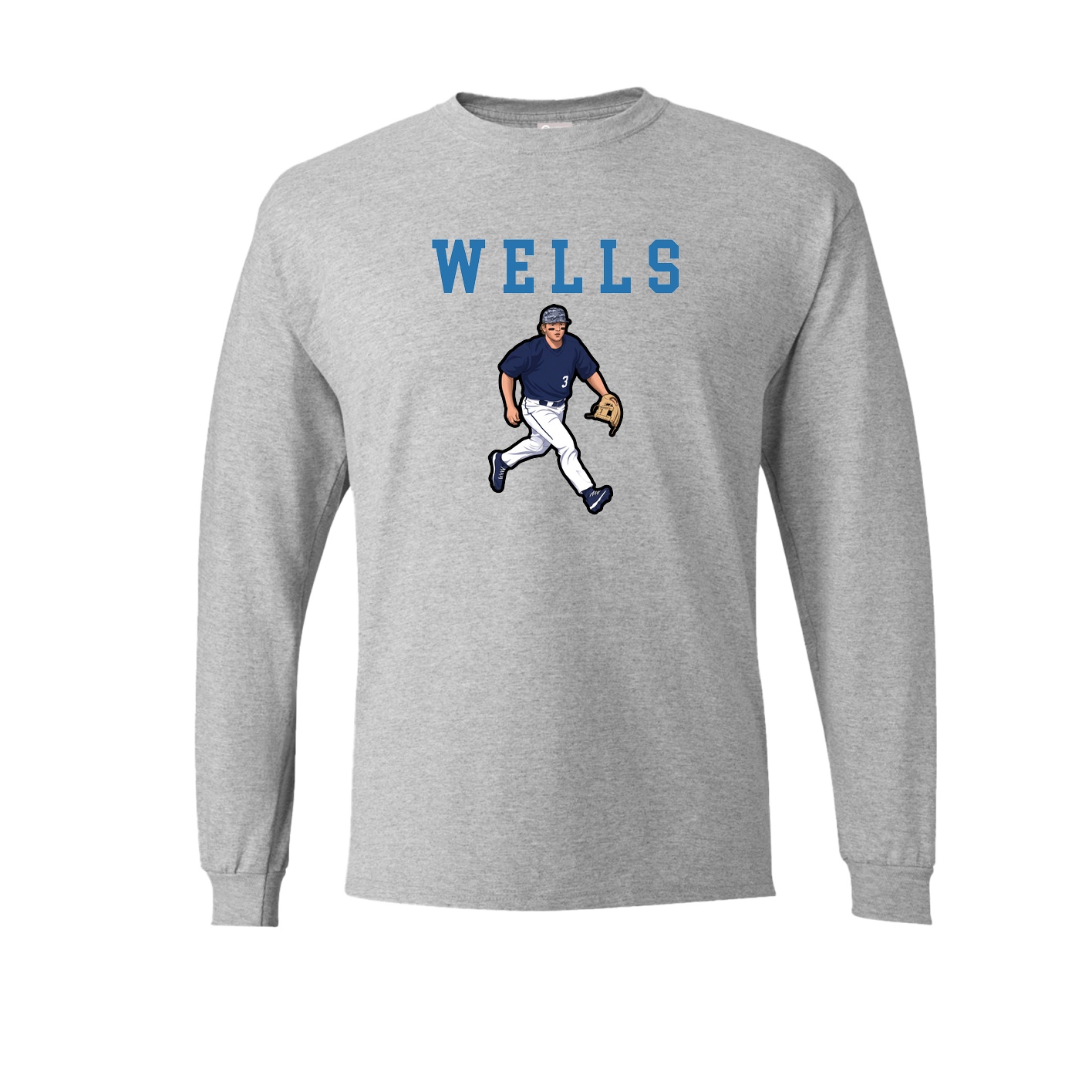 Long Sleeve Tee — Shirsey in Grey
