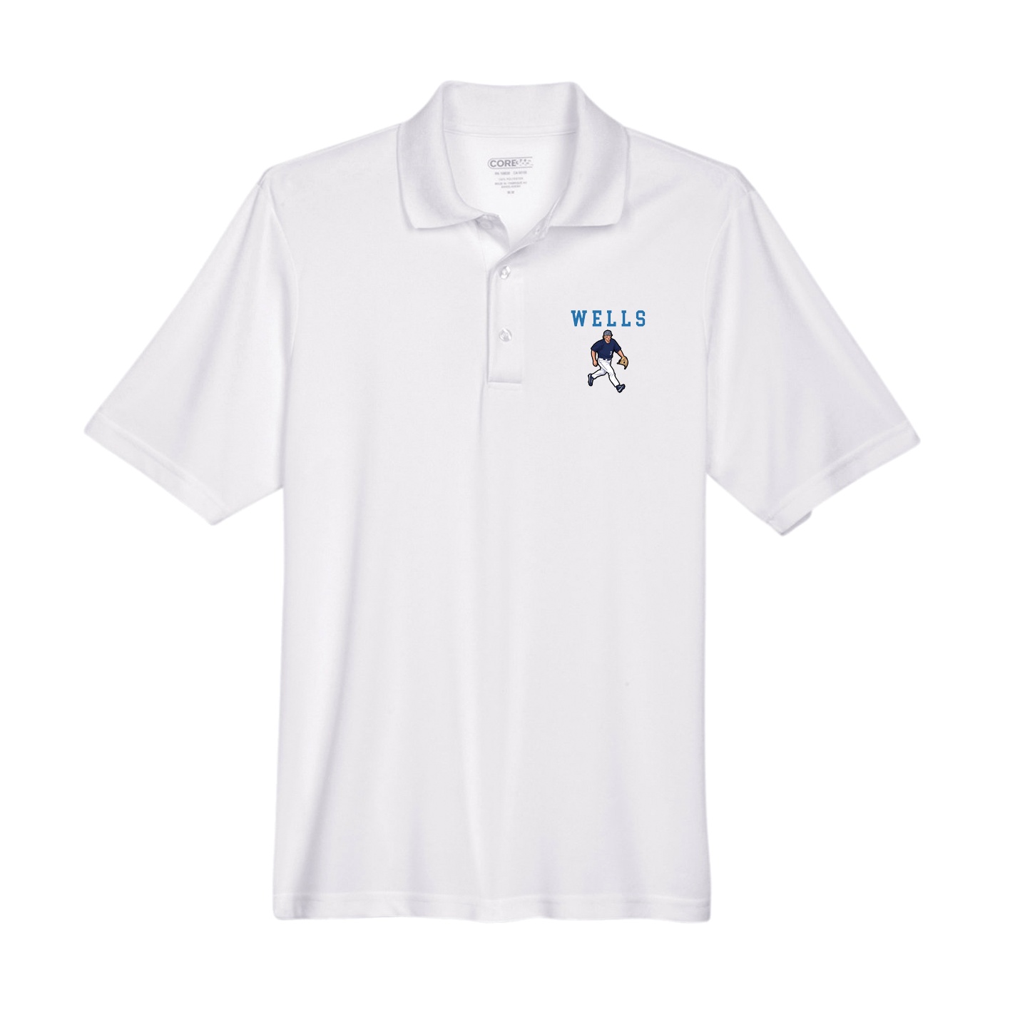 Performance Polo — Shirsey in White