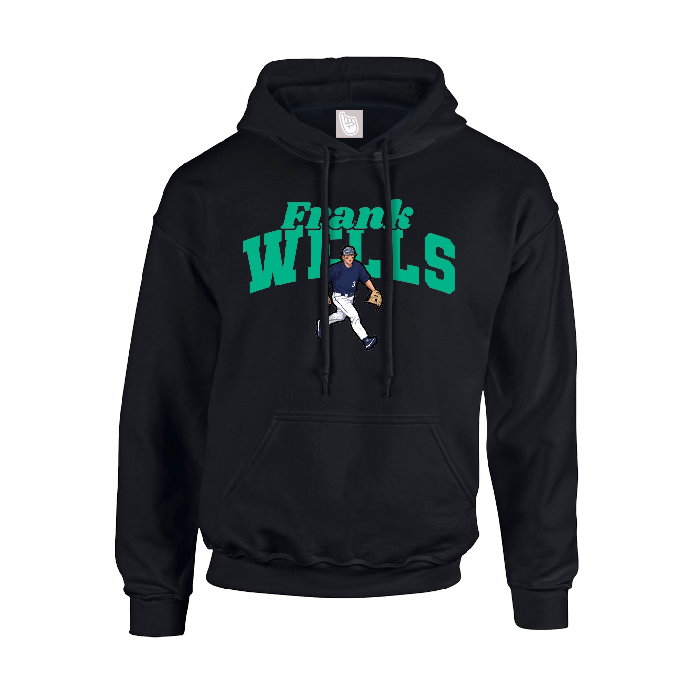 Hoodie — Signature Arch in Black