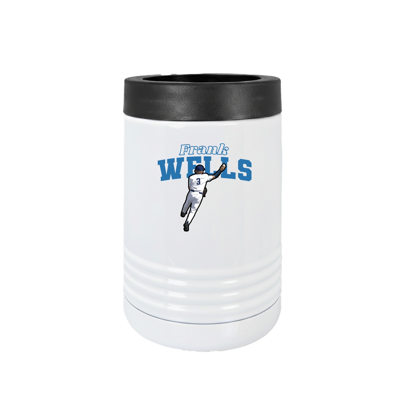 Beverage Holder — Name Arch in White