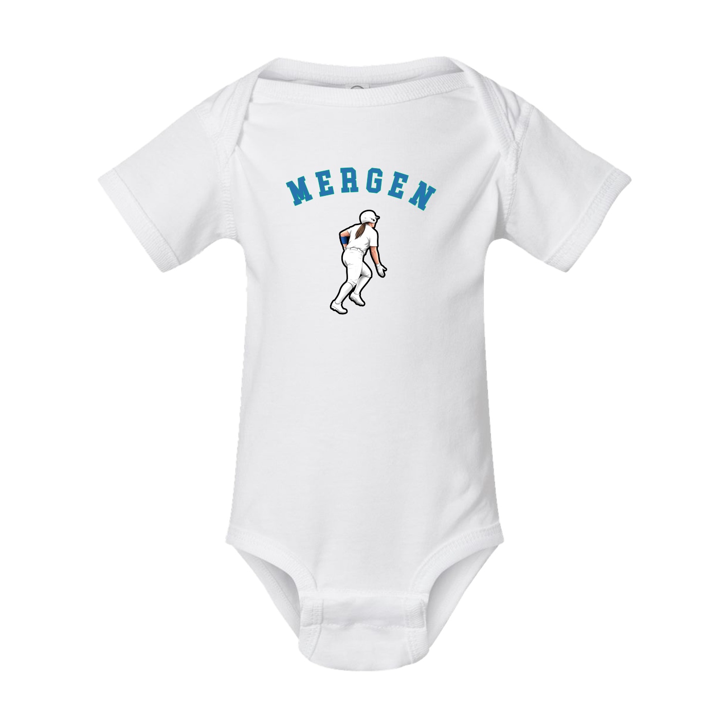 Baby Onesie — Shirsey Arch in White