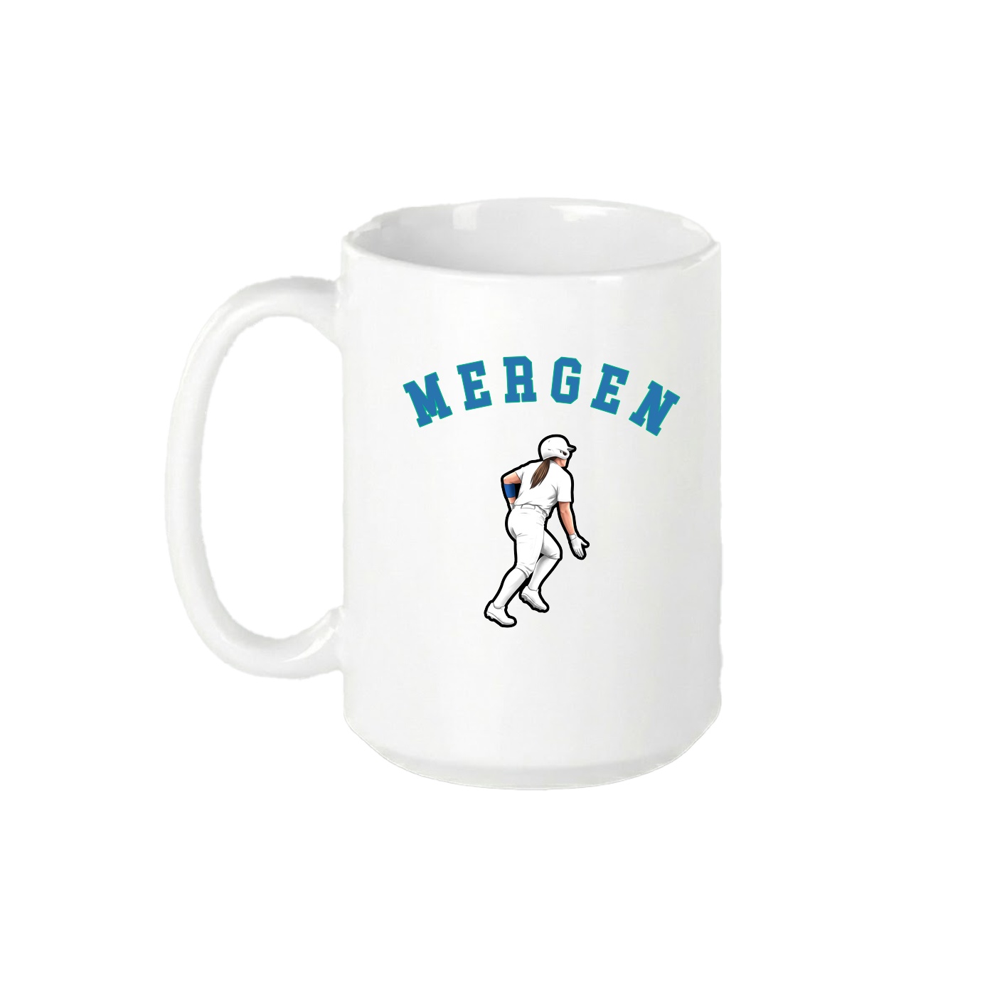 15oz Coffee Mug — Shirsey Arch in White