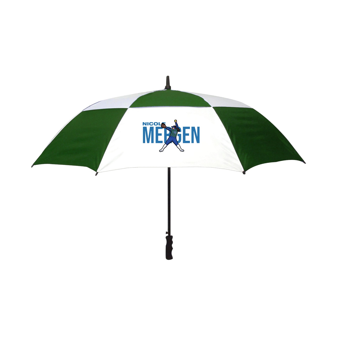 Golf Umbrella — Player Name in White