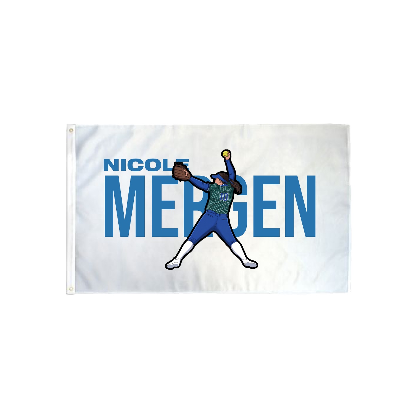 3x5 Flag — Player Name in Classic