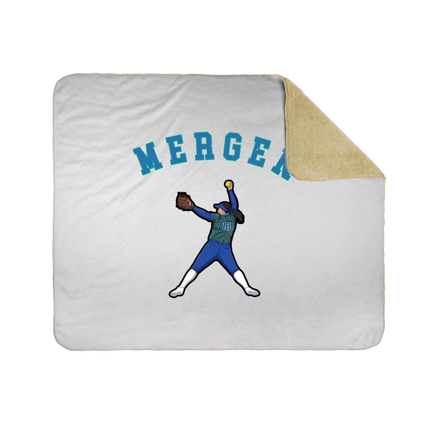 Throw Blanket — Shirsey Arch in White