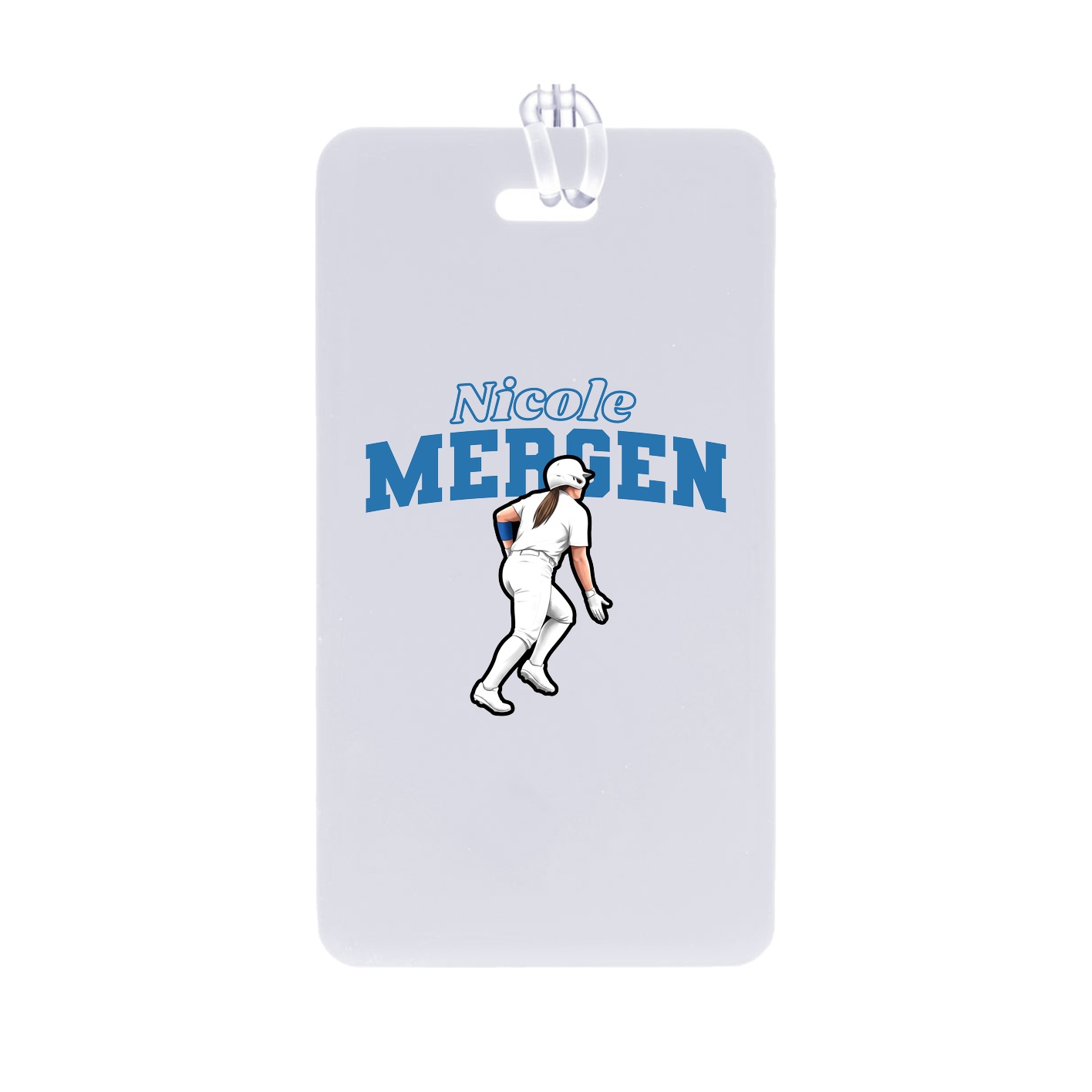 Bag Tag — Name Arch in Classic