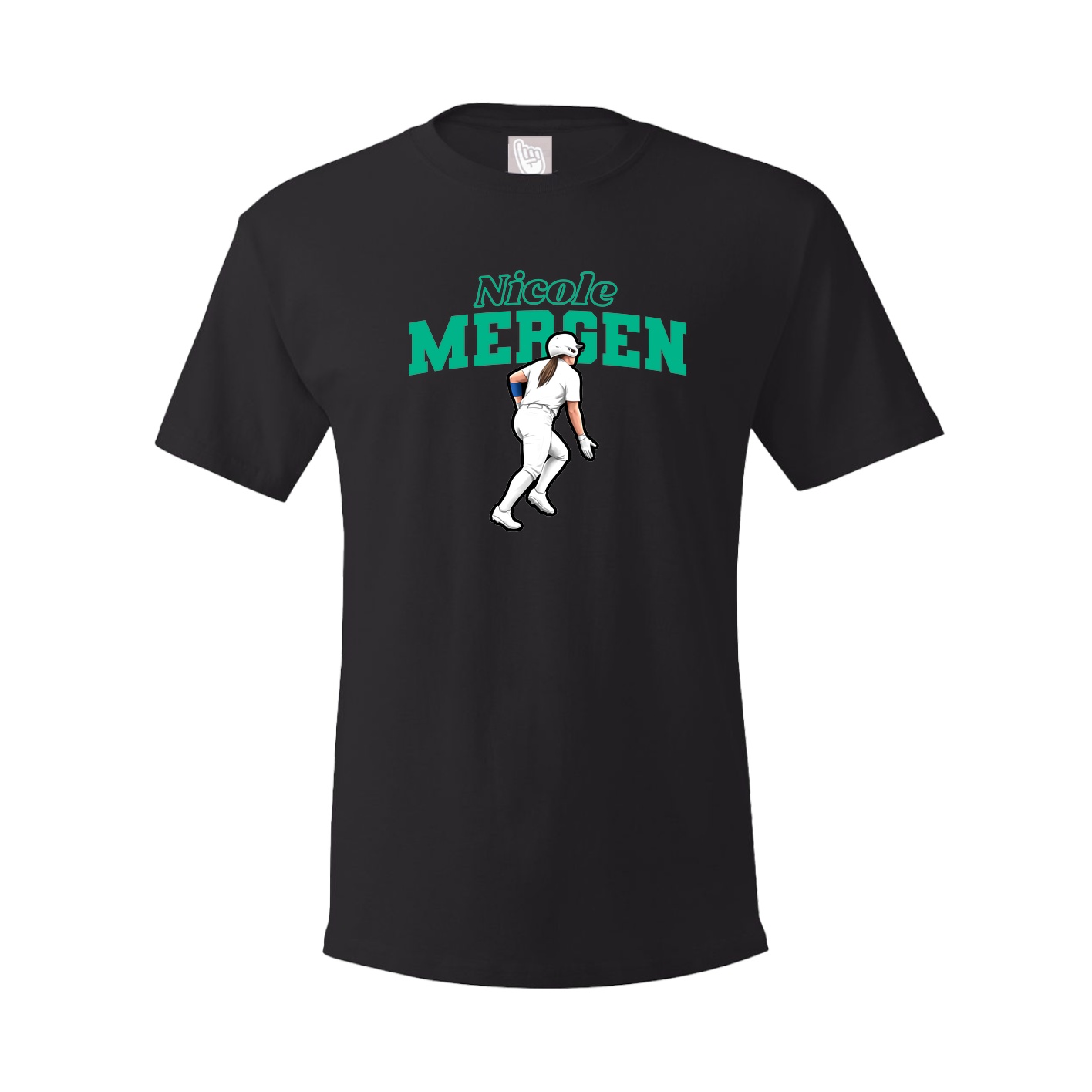 Youth Tee — Name Arch in Black