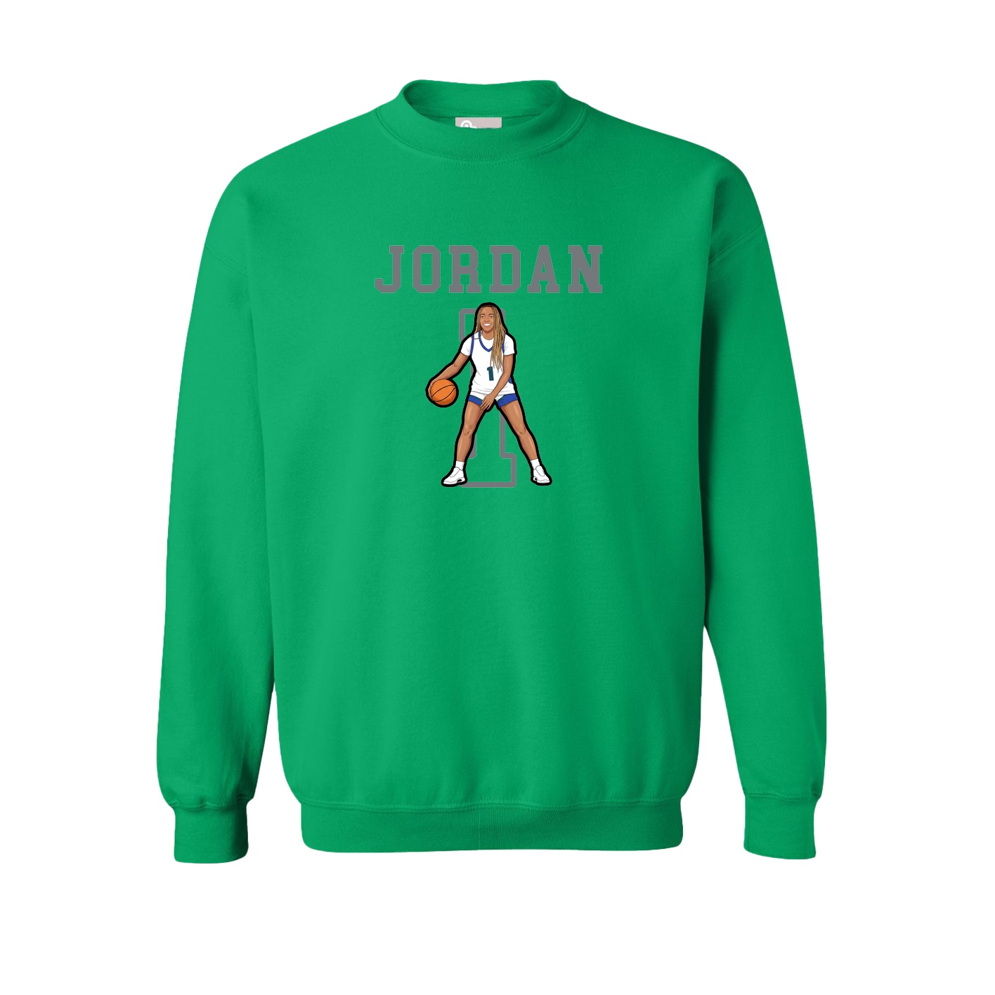 Fleece Crew — Shirsey in Green
