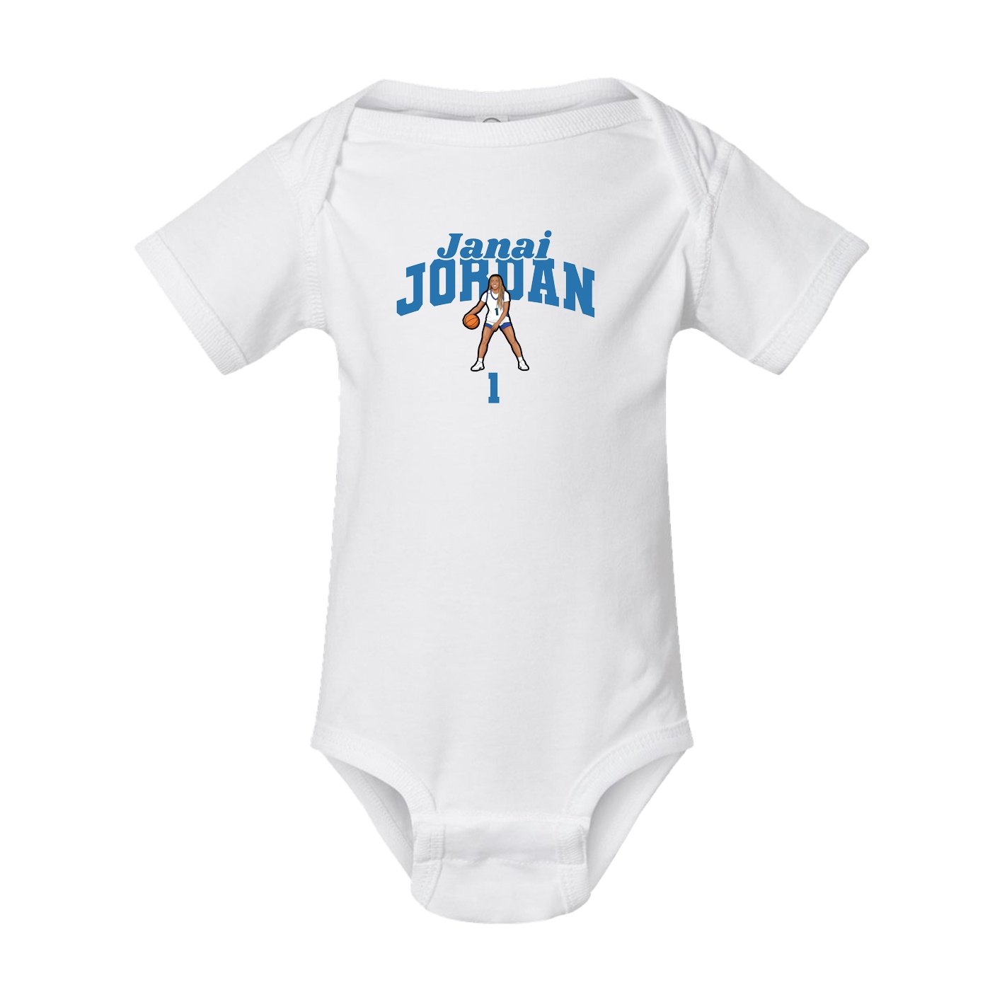 Baby Onesie — Signature Arch in White