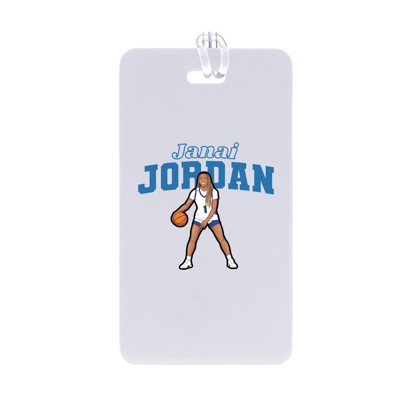 Bag Tag — Name Arch in Classic