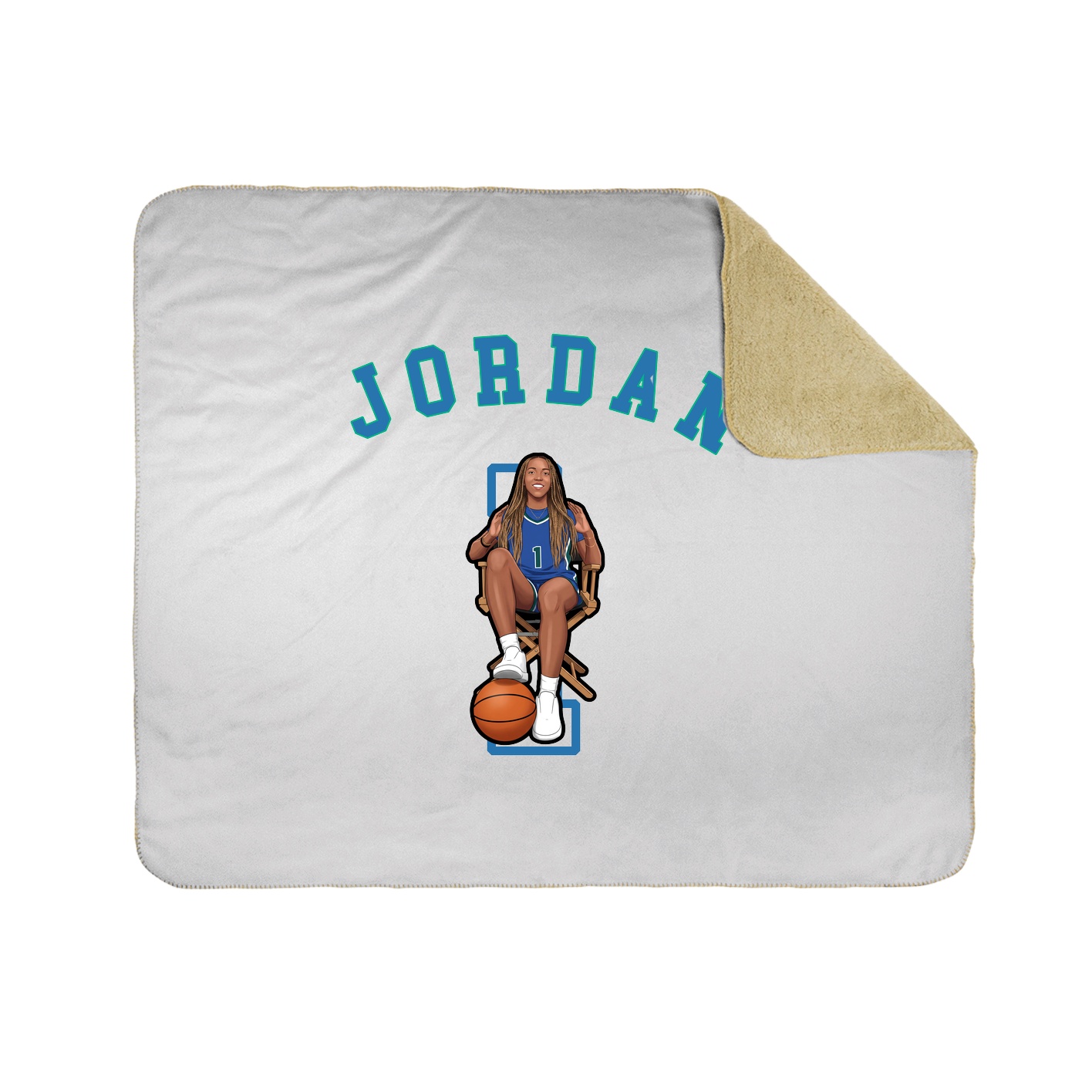 Throw Blanket — Shirsey Arch in White