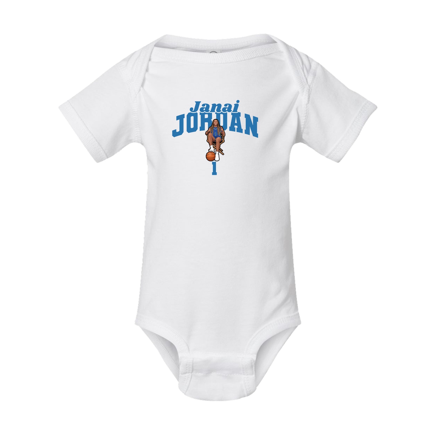 Baby Onesie — Signature Arch in White