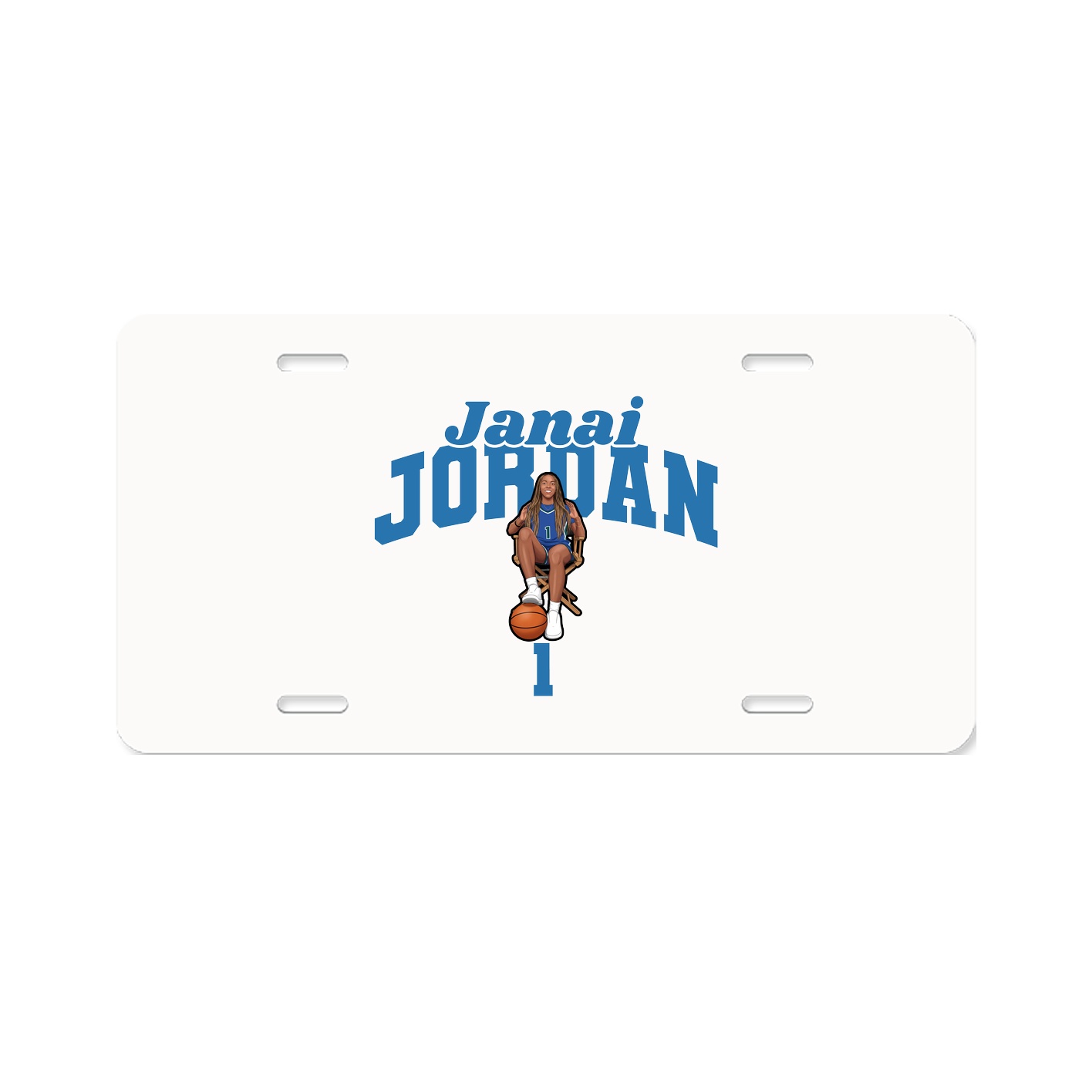 License Plate — Signature Arch in Classic