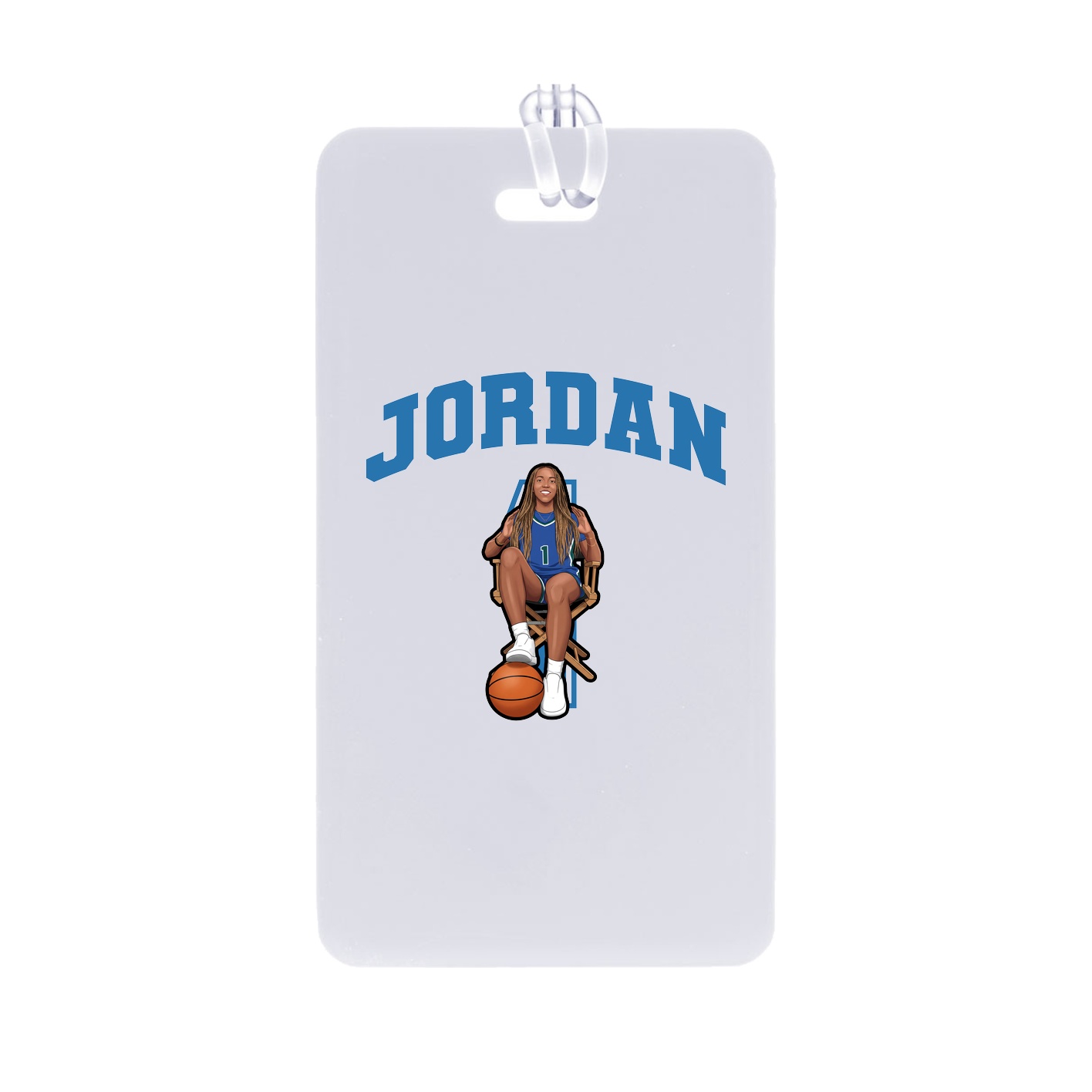 Bag Tag — Number in Classic