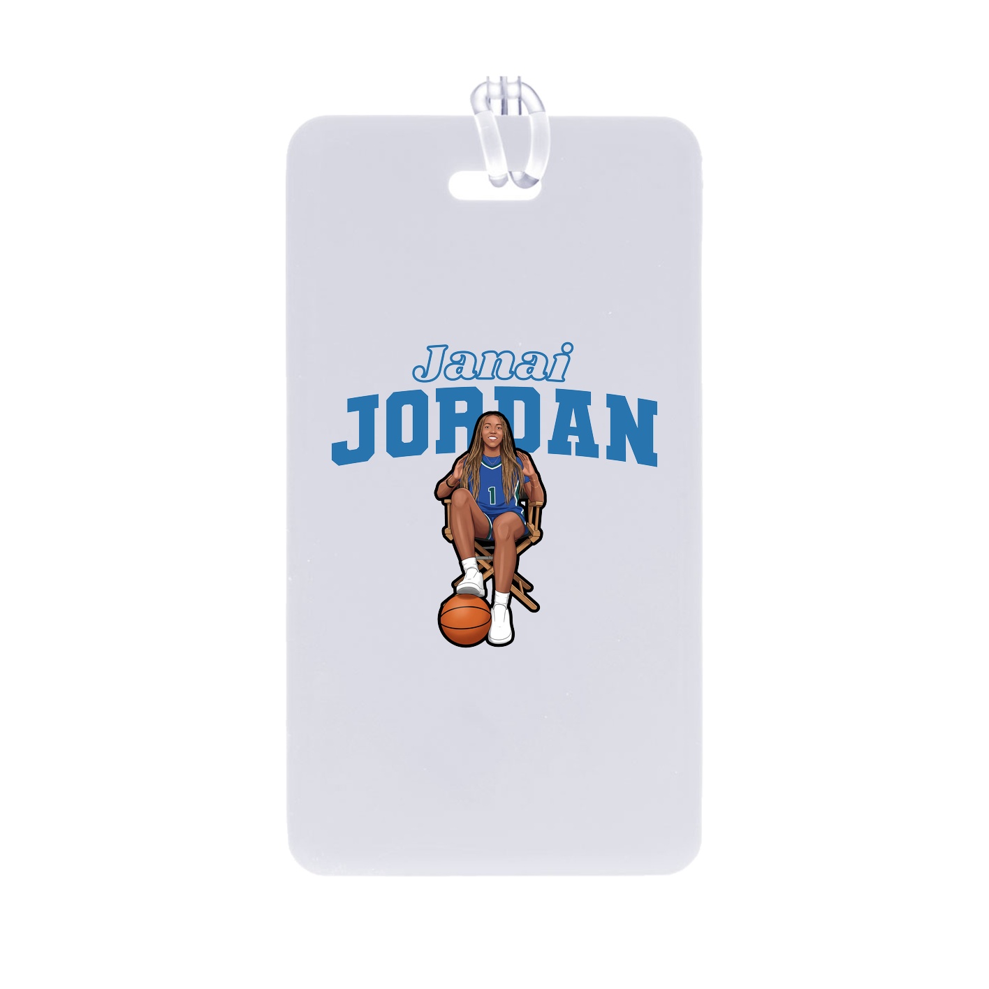 Bag Tag — Name Arch in Classic