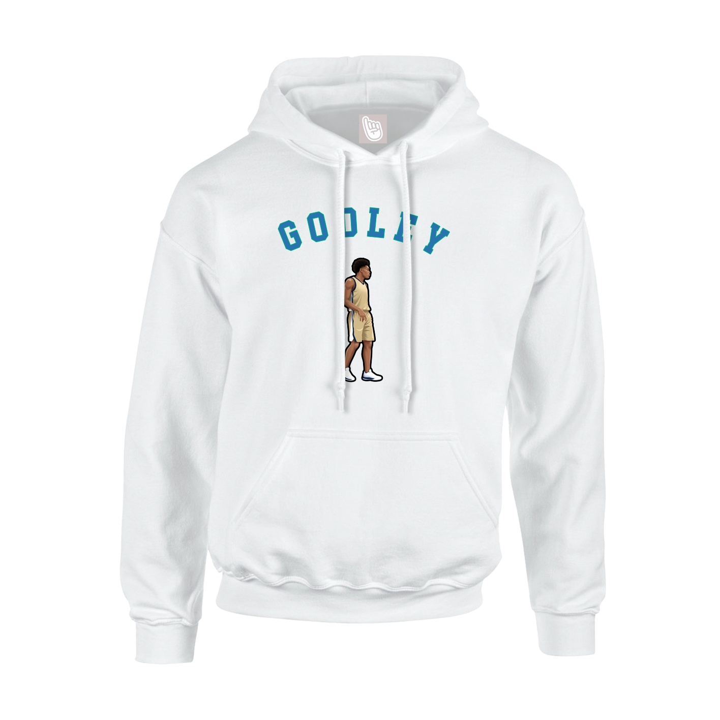 Youth Hoodie — Shirsey Arch in White